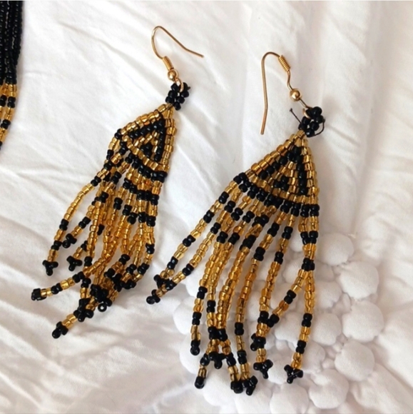 ☀️ NEW Boho beaded womens jewelry set - Picture 5 of 8